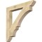 Ekena Millwork Balboa Slat Rough Sawn Bracket, Douglas Fir, 6"W x 48"D x 48"H BKT06X48X48BOA06RDF - alternate 1